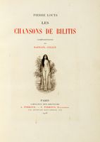 Les chansons de Bilitis. Compositions de Raphael Collin.