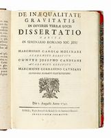 De inaequalitate gravitatis in diversis terrae locis dissertatio habita...