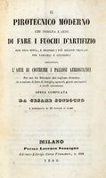 Il pirotecnico moderno che insegna l'arte di fare i fuochi d'artifizio con poca spesa...