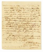 Lettera autografa firmata inviata all'impresario Teodoro Gottardi.