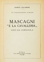 Mascagni e la Cavalleria.