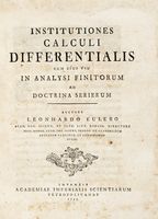 Institutiones calculi differentialis cum eius usu in analysi finitorum...