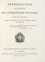 Introduction a l'etude de l'Astronomie Physique.