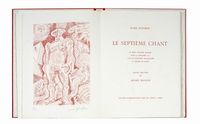 Le Septime chant. La mort d?Isidore Ducasse jeudi 24 novembre 1870 [...] Quatre gravures de Andr Masson.