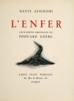 L'Enfer. Eaux-fortes originales de Edouard Goerg.