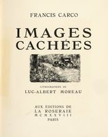Images caches. Lithographies de Luc-Albert Moreau.