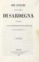 Dei costumi dell'isola di Sardegna. Volume primo (-secondo).