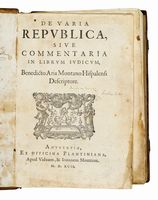 De varia republica, sive Commentaria in librum Iudicum...
