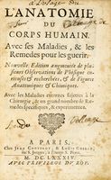 L'anatomie du corps humain avec ses maladies et les remèdes pour les guèrir.