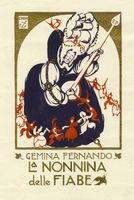 Disegno originale per la copertina de La nonnina delle fiabe di Fernando Gemina.