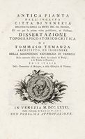 Antica pianta dell'inclita citta di Venezia delineata circa la metà del XII secolo, ed ora per la prima volta pubblicata, ed illustrata.