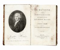 Le Haydine ovvero lettere su la vita e le opere del celebre maestro Giuseppe Haydn...
