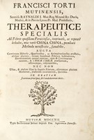 Therapeutice specialis ad Febres quasdam Perniciosas, inopinat, ac repent lethales, una ver China China, peculiari Methodo ministrata, sanabiles.