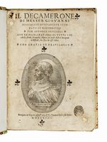 Il Decamerone [...] nuovamente stampato et ricorretto per Antonio Brucioli...