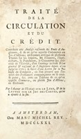 Traite de la circulation et du credit.