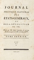 Journal politique-national des Etats-généraux, et de la Révolution de 1789 [...]. Tome premier (-second).