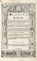 Logica [...] libri logicorum ad archetypos recogniti...