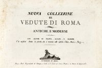Nuova collezione di vedute di Roma antiche e moderne.