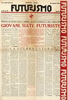 Futurismo. Settimanale del futurismo italiano e mondiale. Anno II, numeri 21, 23, 26, 27, 28, 32, 33, 37, 39, 45-46, 56.