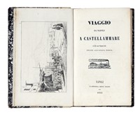 Viaggio da Napoli a Castellammare con 42 vedute incise all'acqua forte.