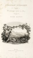 Italian Scenery from Drawings made in 1817.