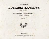 Nuovo Atlante Istorico [?] Volume I. (-III).