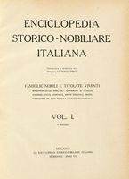 Enciclopedia storico-nobiliare italiana [...] Vol. I (-VIII).