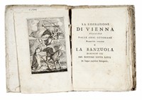 La liberazione di Vienna assediata dalle armi ottomane poemetto giocoso e La banzuola dialoghi sei [...] in lingua popolare Bolognese.