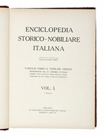 Enciclopedia storico-nobiliare italiana [...] Vol. I (-VIII).