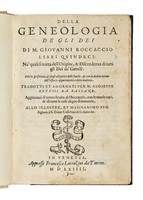 Della geneologia de gli Dei...