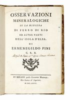 Osservazioni mineralogiche su la miniera di ferro di Rio ed altre parti dell'isola d'Elba.