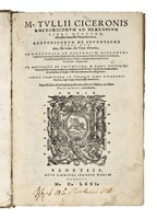 Rhetoricorum ad Herennium libri quatuor, alias, Ars nova, siue Nova rhetorica.
