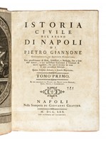 Istoria civile del Regno di Napoli. Tomo primo (-quinto).