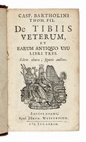 De tibiis veterum, et earum antiquo usu libri tres.