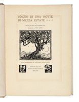 Sogno di una notte di mezza estate [...] con illustrazioni di Arturo Rackham.