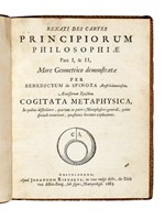 Renati des Cartes Principiorum philosophiae pars I & II...