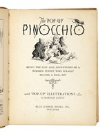 The Pop-Up Pinocchio [...] with pop-up illustrations in color by Harold Lentz.