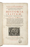 Historia naturae, maxime peregrinae, libris XVI.
