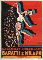 Caramelle e cioccolato, Baratti e Milano.
