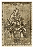 Vera effigie della Madonna Miracolosissima della SPERANZA Prodigiosamente scopertasi nella Terra di Giuliano Diocesi di Ferentino...