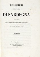 Dei costumi dell'isola di Sardegna. Volume primo (-secondo).