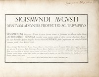 Sigismundi Augusti Mantuam Adeuntis Profectio ac Triumphus.