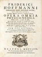 Opera omnia physico-medica denuo revisa, correcta & aucta... Tomus primus (-quartus, pars tertia).