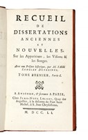 Trait historique et dogmatique sur les apparitions, les visions & les rvlations particulires.  Tome premier (-second).