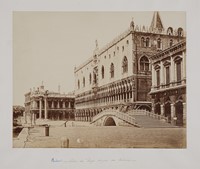 Venezia. Palazzo Ducale e Riva degli Schiavoni.