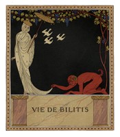 Lotto composto di 27 illustrazioni, vignette e copertine da Les chansons de Bilitis di Lous Pierre.