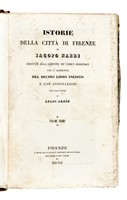 Storia fiorentina [...] col seguito di Giacotto Malispini dalla edificazione di Firenze sino all'anno 1286.