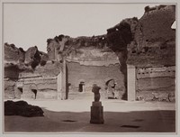 Roma. Terme di Caracalla. La Palestra.