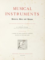 Musical instruments historic, rare and unique.