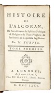 Histoire de l'Alcoran, o l'on dcouvre le systme politique & religieux du faux-prophte... Tome premier (-deuxieme).